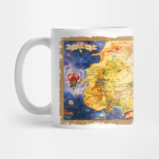 Wheel Of Time-Westland Map Mug